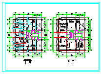 某高层框架结构住宅建筑施工设计cad图纸-图一