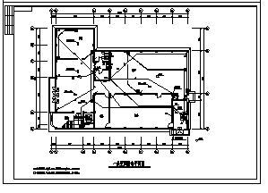 某局部七层综合楼电气施工cad图(含低压配电，防雷接地，电话系统设计)-图一