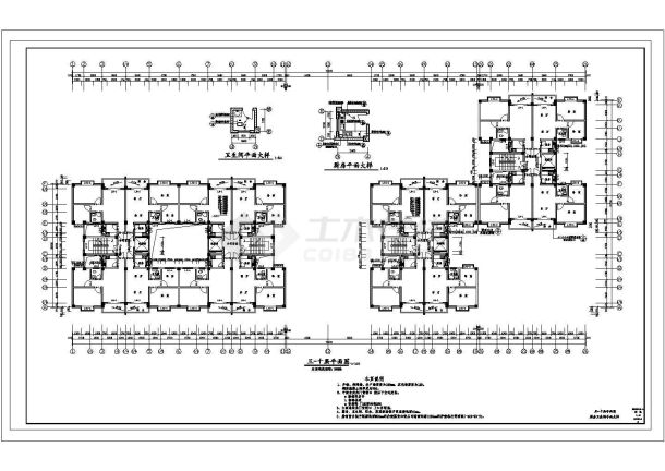 某11层住宅楼全套建筑施工图-图二