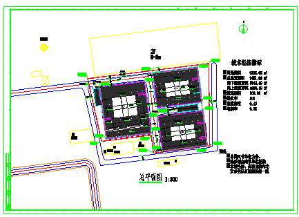 某高档四合院全套建筑设计CAD图纸-图二