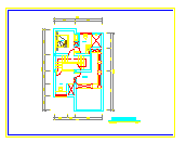 两层别墅室内装修cad设计施工图纸_图1