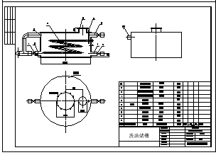 某工程填料塔设计工程施工cad图纸_图1