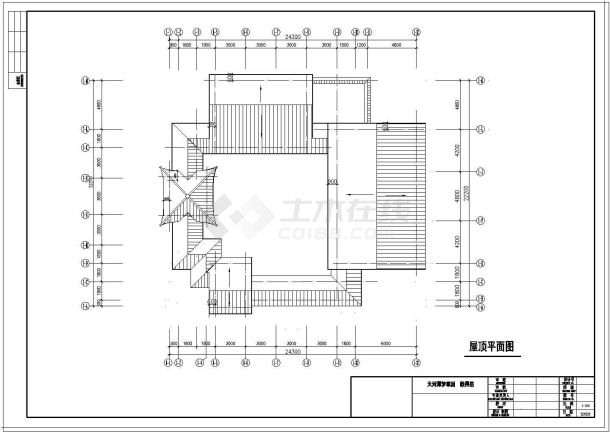 某地区园林景观建筑cad设计施工规划图纸-图一