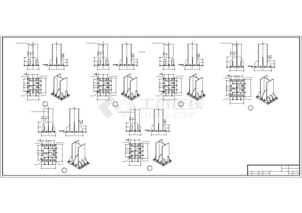 某五层5324平米钢框架办公楼毕业设计（计算书pdf、建筑、结构图）-图二