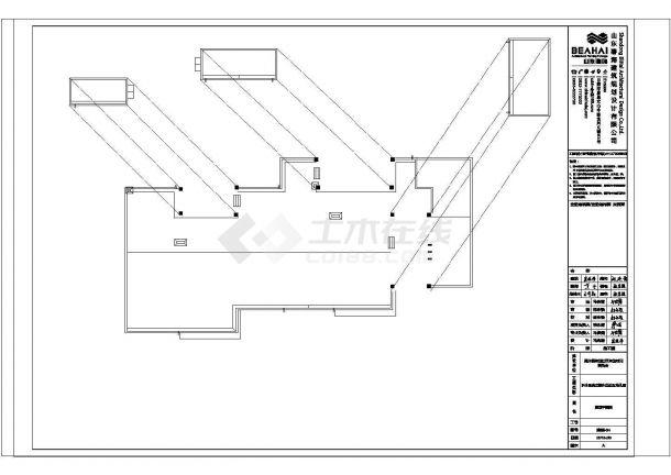 某县幼儿园建筑全套方案设计施工CAD图纸-图一