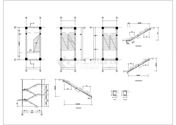 六层5615平米高校办公楼毕业设计（含计算书，建筑、结构图）-图二