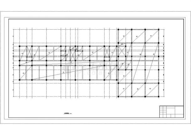 某十层12880平米框架办公楼毕业设计（含计算书，部分建筑、结构图）-图一