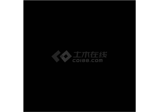 上海某三层局部四层服装机械城二期办公楼工程设计方案CAD图纸-图二