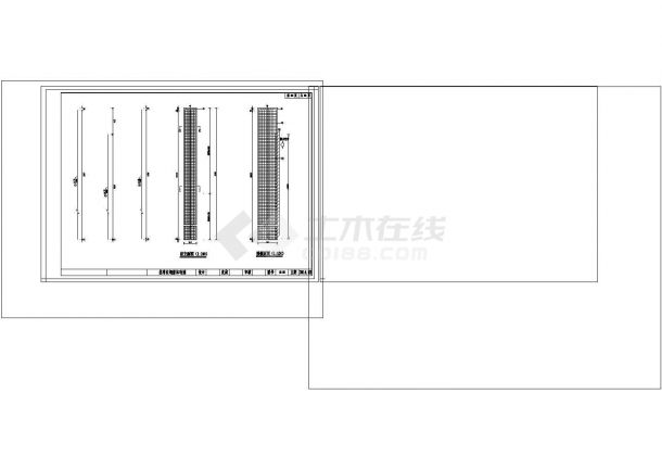 高速公路桩板墙抗滑桩钢筋构造详图CAD图纸设计-图一