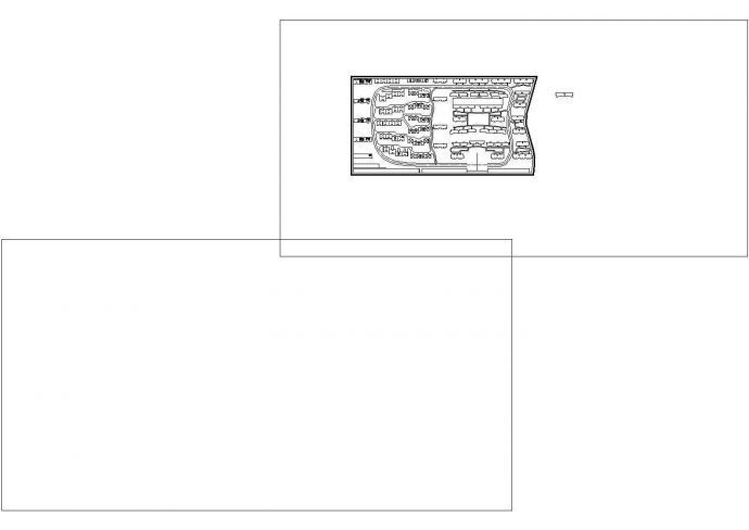小区规划方案图总平图1张CAD图纸设计_图1