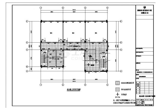 贵阳市中学升级改造建筑工程布置CAD参考详图-图二