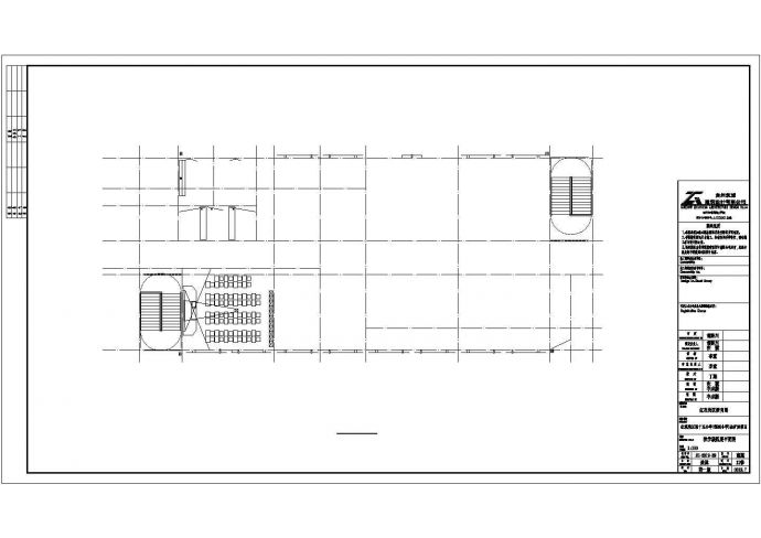 兰州市银河小学4080平米4层框架结构教学楼全套建筑设计CAD图纸_图1