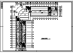 某四层汽车城综合楼全套电气施工cad图(含照明，弱电，电话,及有线电视系统设计)