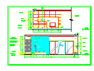 住宅经典样板房详细装修cad设计平立面施工图纸_图1