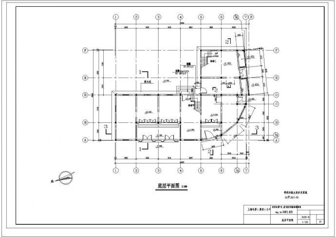 某高校校园公寓10号楼CAD施工构造设计图纸_图1