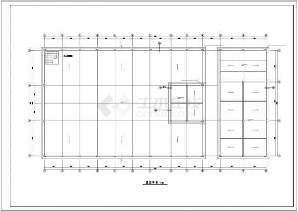 [临海]一整套冷库cad建筑设计施工图纸-图二