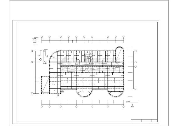 某2252.5平米三层框混幼儿园工程量计算（含建筑、结构图）-图二