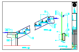 某酒店详细玻璃楼梯CAD施工设计图