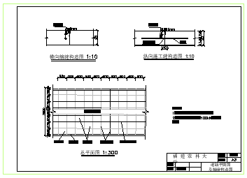 某路面设计详细节点CAD施工图纸-图二