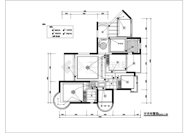 某小区高档住宅建筑全套方案设计施工CAD图纸-图一