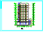 11层办公楼建筑设计CAD图纸_图1