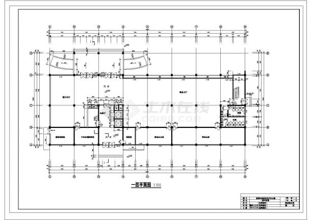 6032.76平米环保科技生产办公楼全套建筑图纸（含计算书）-图一