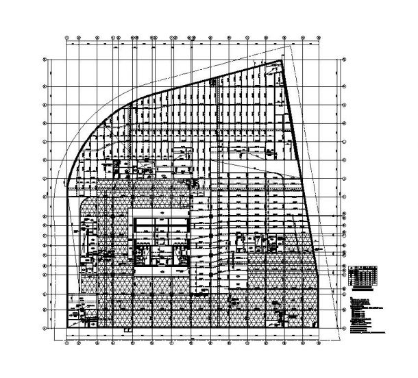环球大厦地下二层平面布置图-图二