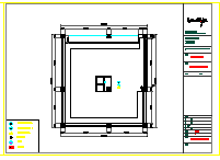  CAD drawing of decoration construction design of a clothing store - Figure 1