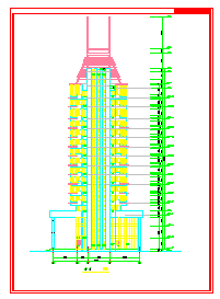 18曾高层办公建筑方案设计施工图_图1
