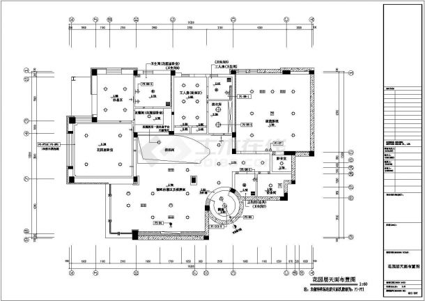 某三层别墅室内CAD全套构造设计大样施工图-图二