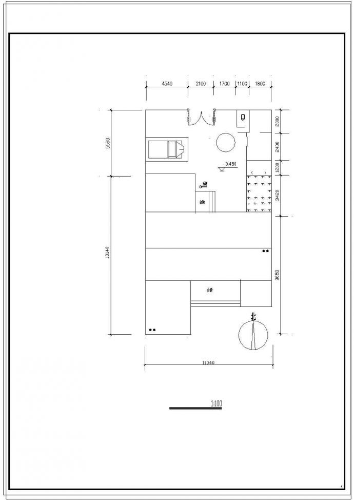 一套简单实用独栋新农村住宅小楼cad设计图纸_图1