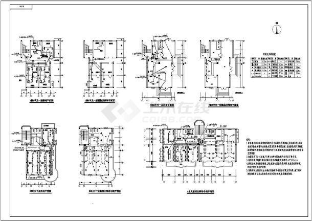 电气设计_某学生公寓通信及网络系统CAD图-图二