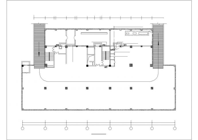 十六层办公楼开放式综合布线系统图纸_图1