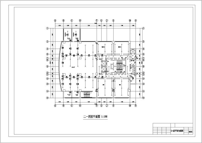 高层酒店给排水全套设计图纸（含设计说明）_图1