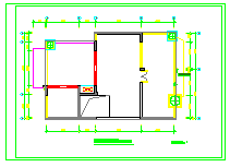 三层别墅全套装修设计CAD图纸-图二