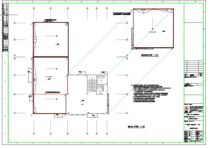 某地建筑辅助用房电气CAD图纸_图1