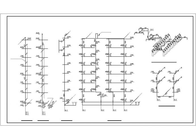 某七层办公楼给排水施工方案设计CAD图纸_图1