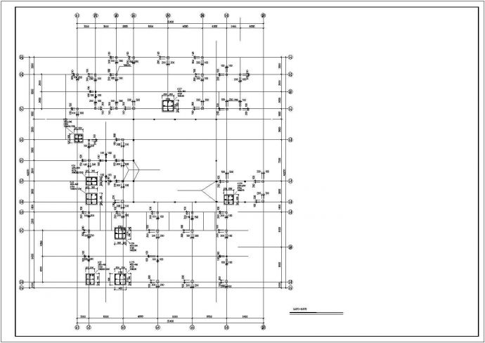 某三层框架结构幼儿园（建筑面积2734.7平方米）设计cad全套建筑施工图（含设计说明，含结构设计）_图1