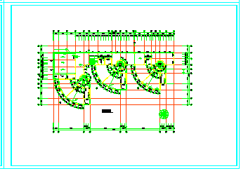 某市大型幼儿园建筑外立面CAD设计施工方案图-图二