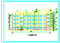 某市四层医院门诊楼cad建筑方案设计图纸-图二