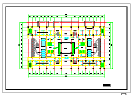 某市中型医院建筑方案cad设计图_图1