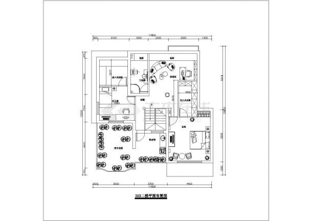 某地区欧式室内设计装修方案设计施工CAD图纸-图二