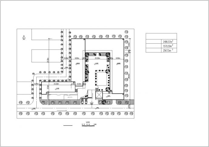 11班 2层2567.5平米幼儿园建筑施工图_图1