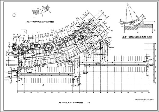 某新村小区住宅楼设计CAD全套建筑施工图（含总平面图设计）-图二