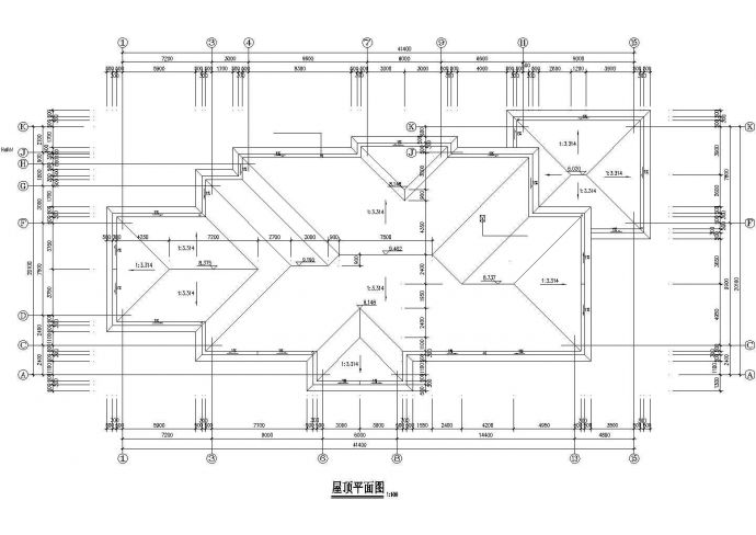 4班2层精品幼儿园建筑设计施工图_图1
