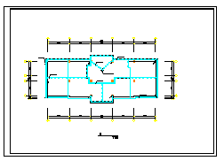 办公楼电气全套设计CAD施工图-图一