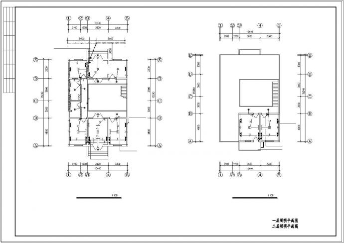新农村二层庄园式住宅楼全套设计cad施工图纸_图1