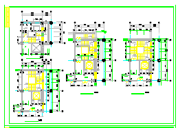 某办公楼CAD建筑设计施工图纸-图一