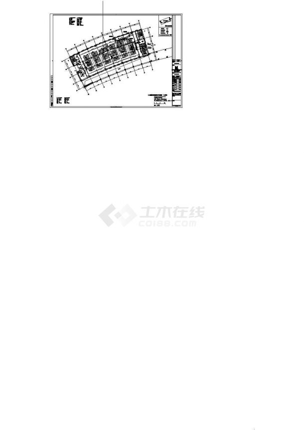 东莞市区档案馆暖通平面全套施工cad图-图一