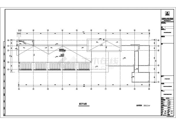 某市职业技术学校五层综合楼暖通设计cad全套施工图（ 含设计说明）-图二